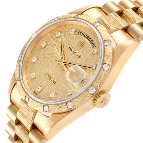 rolex day date ii president yellow gold|presidential rolex price 2021.